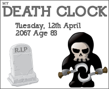 My Death Clock Prediction